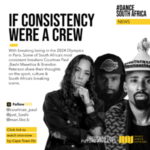 In case you missed it! Watch this interview by Capeetc with Courtnae Paul, Man Like B and Just Bashi from South Africa on breaking being in the 2024 Olympics, in Paris.